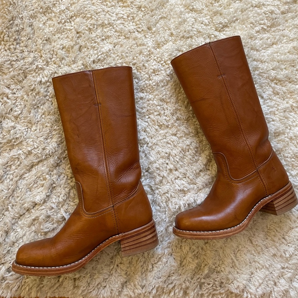 Frye Campus Boot in Saddle Size 9 women’s